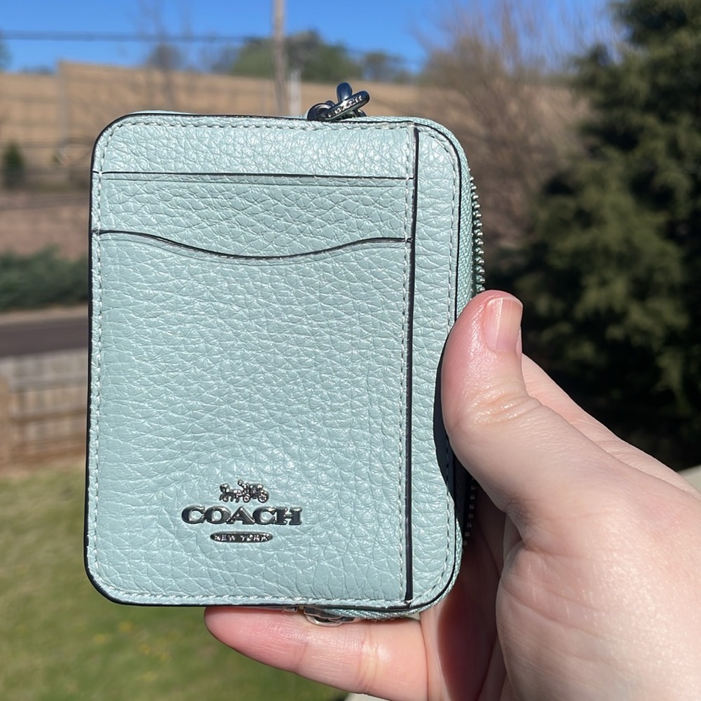 Coach Zip Card Case